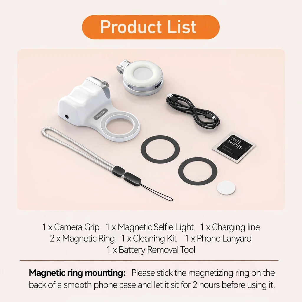 ModuRoad™ Magnetic Phone Camera Grip