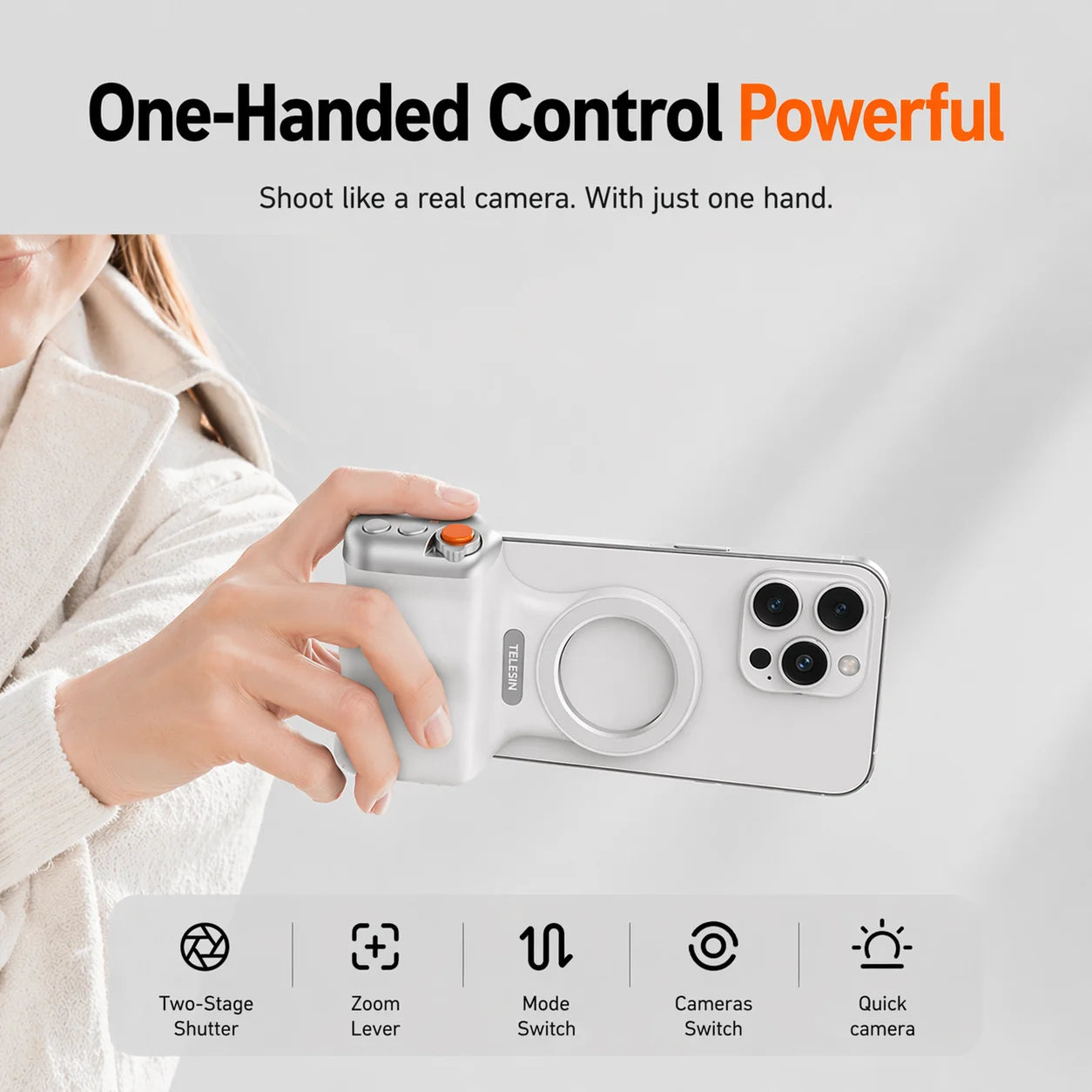 ModuRoad™ Magnetic Camera Grip