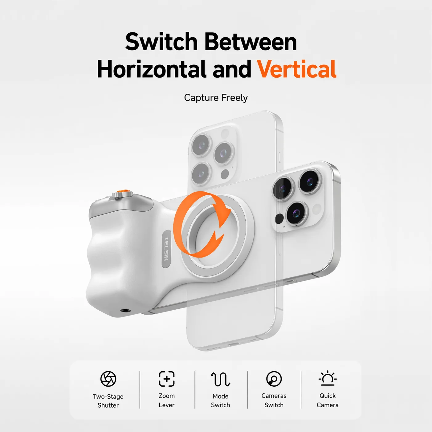 ModuRoad™ Magnetic Camera Grip